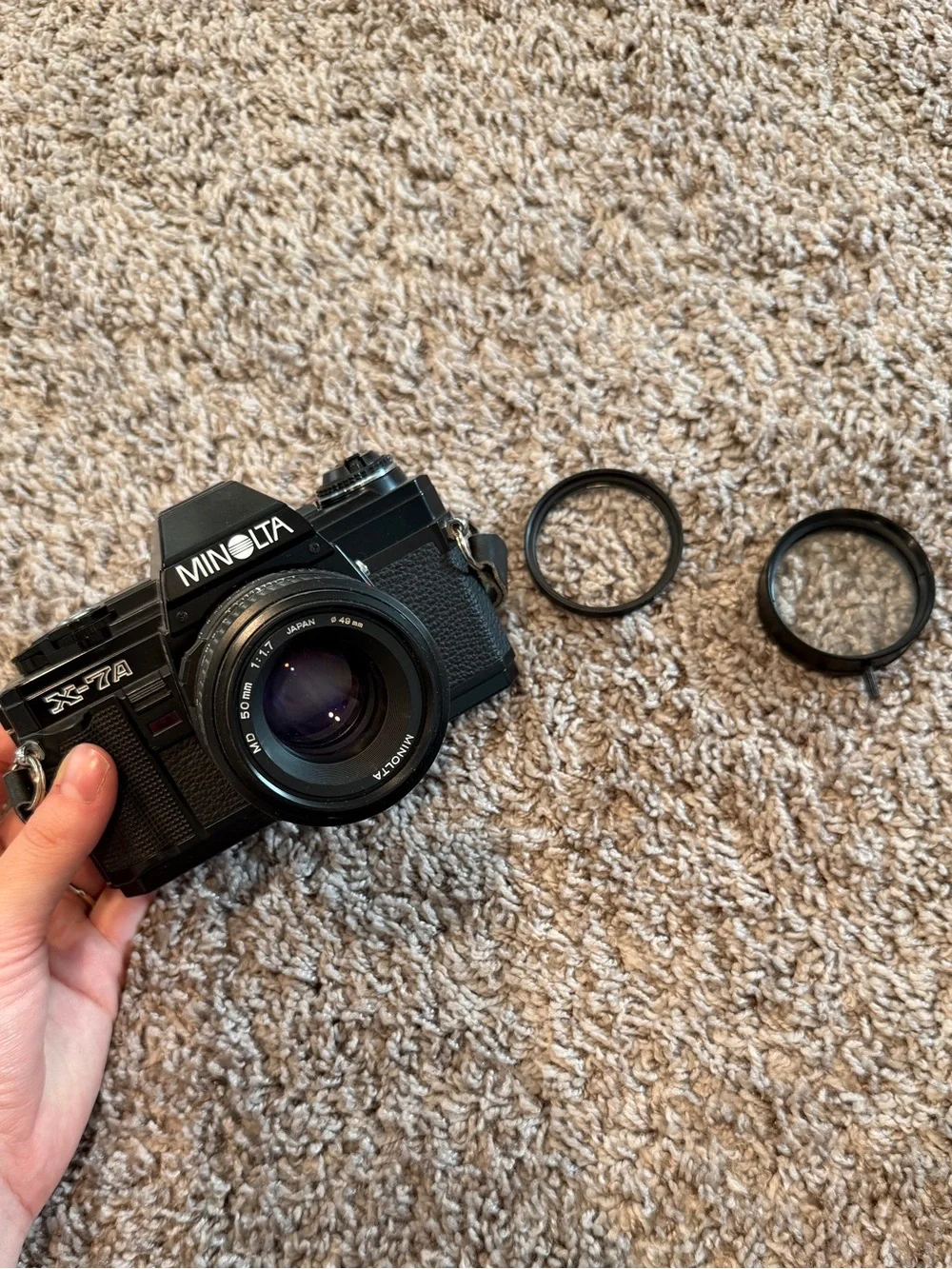 Minolta X-7A 35mm Film Camera